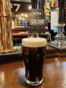 A pint of imperial stout